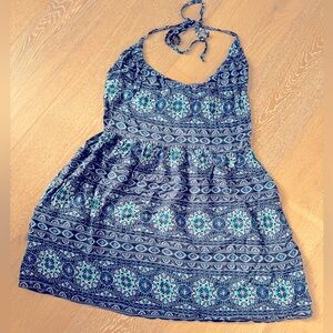 Mimi Chica. *NEW* Size S. Bathing suit cover. Halter neck tie. 2 side pockets.